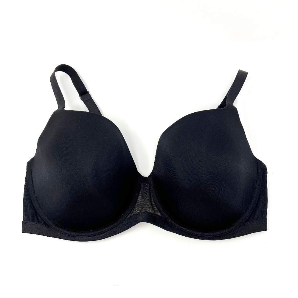 NWT Adore Me Esley Push Up T-Shirt Bra Size 40D Jet Black